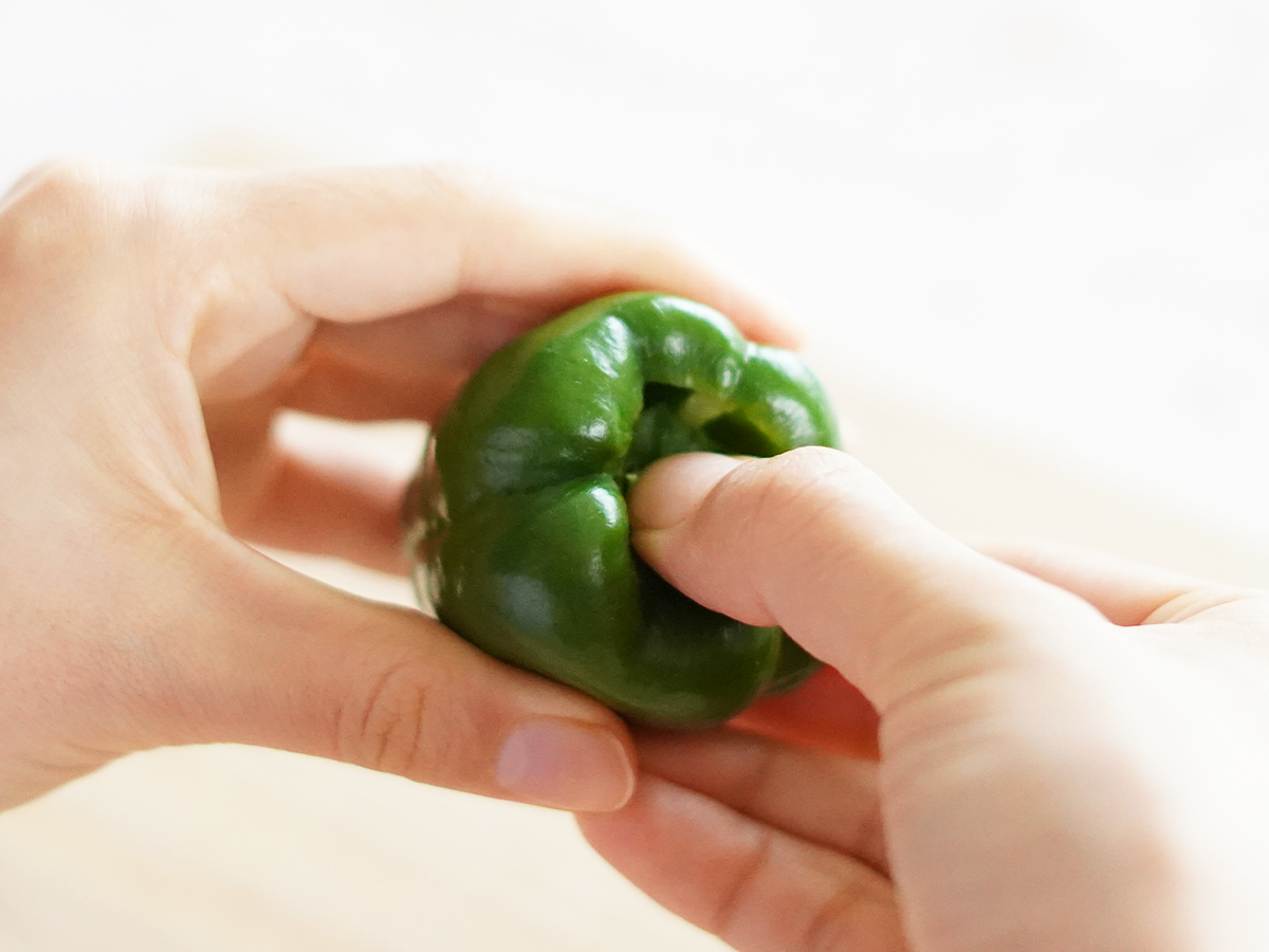 ピーマンの種 わたの取り方 簡単 種は取らないのもアリ Fily フィリー