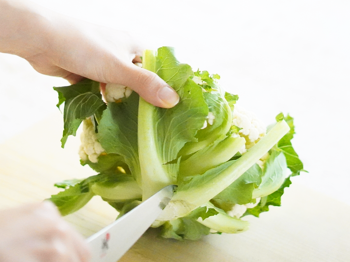 カリフラワーの下ごしらえ 茹で方 茹で時間 切り方 Fily フィリー