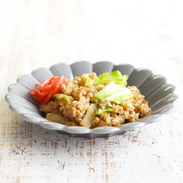 キャベツのソース炒飯のレシピ・作り方