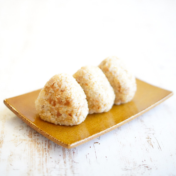 ツナの玄米焼きおにぎりのレシピ・作り方