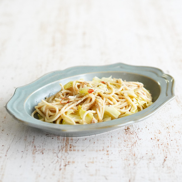 キャベツとツナのペペロンチーノのレシピ・作り方