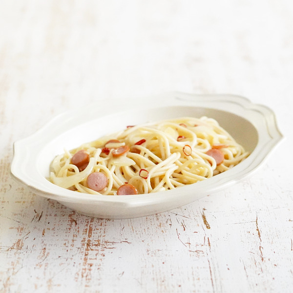 ウインナーのペペロンチーノのレシピ・作り方