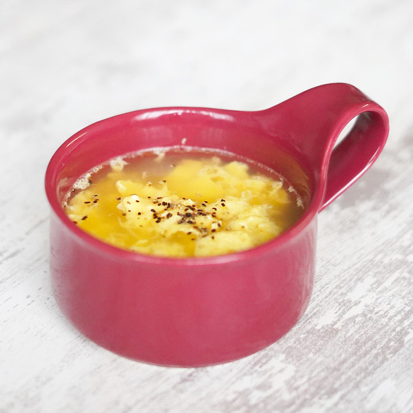 コンソメ卵スープ（片栗粉なし）のレシピ・作り方