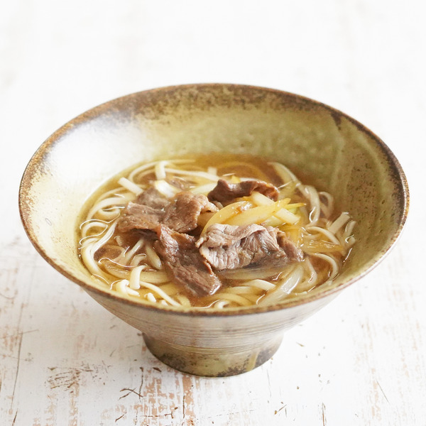 牛肉玄米うどんのレシピ・作り方