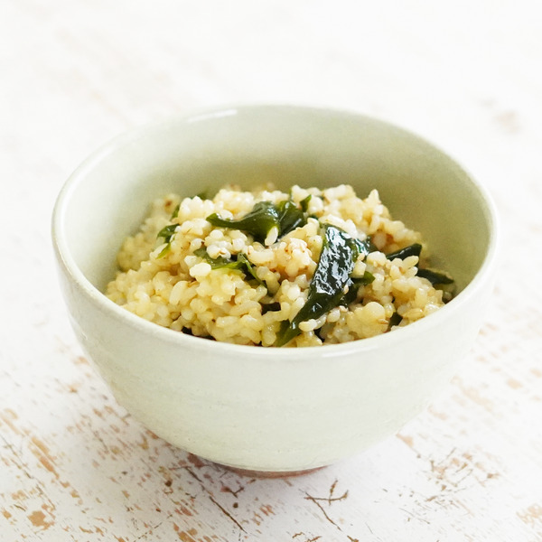 わかめ玄米混ぜご飯のレシピ・作り方
