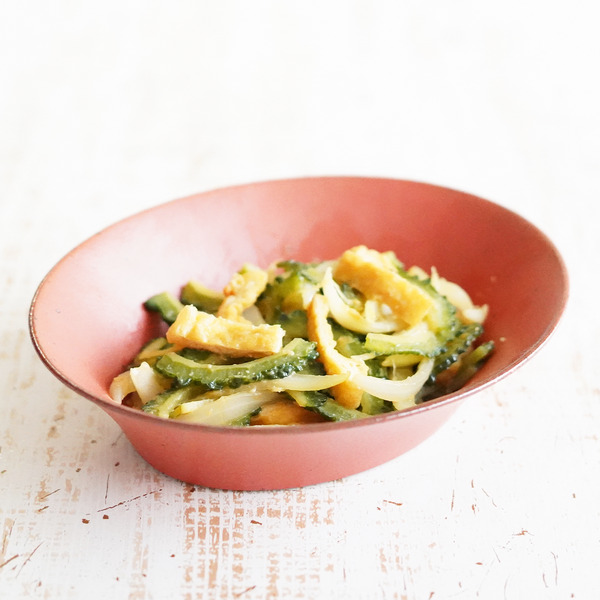 ゴーヤと油あげのみそ炒めのレシピ・作り方