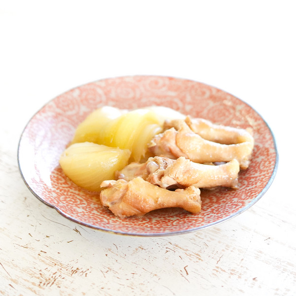 手羽元と玉ねぎの煮物のレシピ・作り方