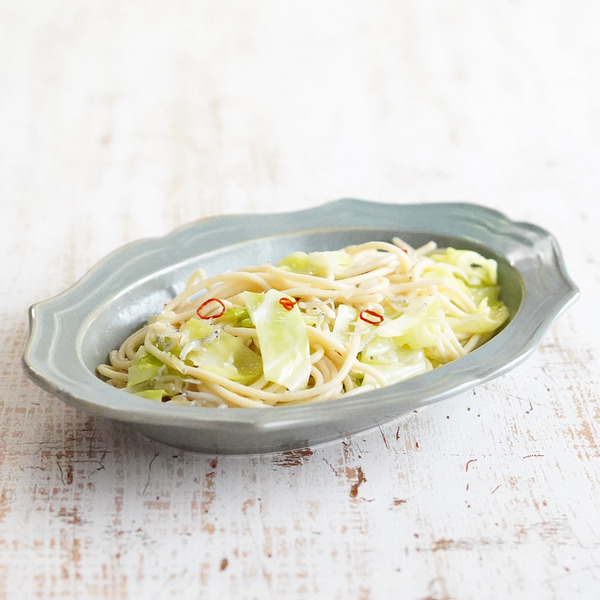 キャベツとじゃこのペペロンチーノのレシピ・作り方