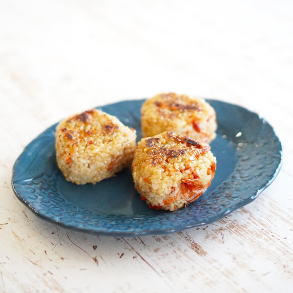桜えびの玄米焼きおにぎりのレシピ・作り方