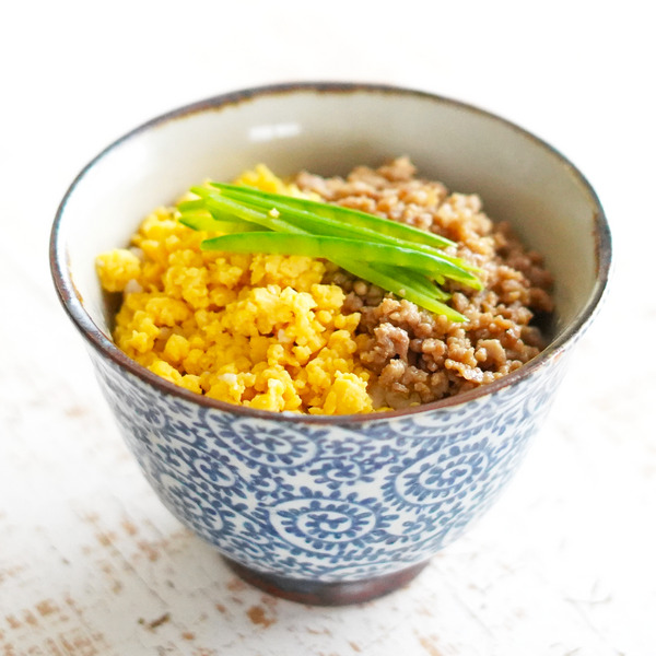 そぼろ丼（豚そぼろ）のレシピ・作り方
