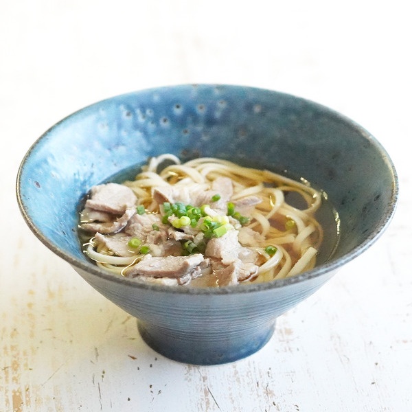 豚肉玄米うどんのレシピ・作り方