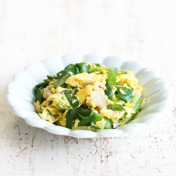 豚ニラ玉のレシピ・作り方