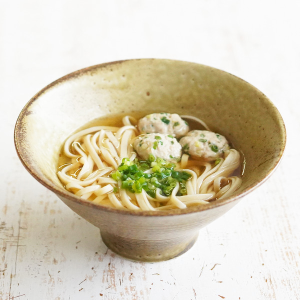 つくね玄米うどんのレシピ・作り方