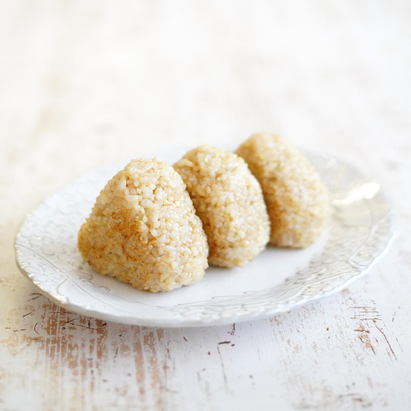 しょうがの玄米焼きおにぎりのレシピ・作り方