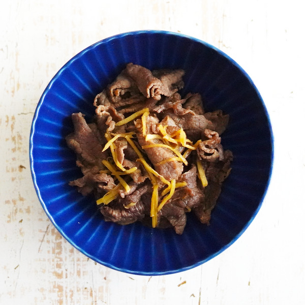 牛肉のしぐれ煮のレシピ・作り方