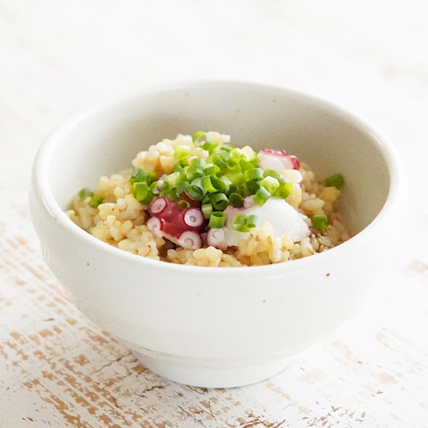 たこの玄米混ぜご飯のレシピ・作り方