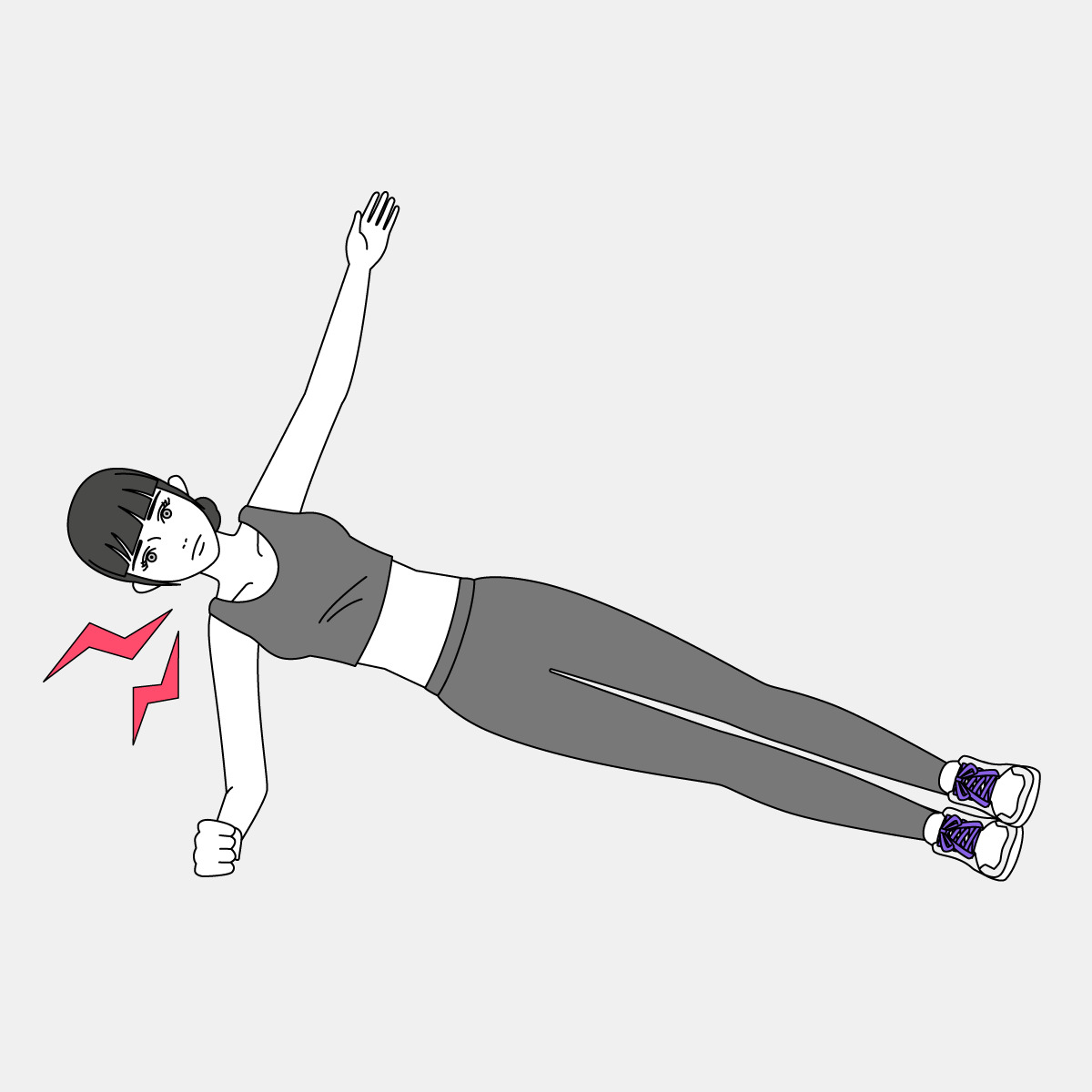 サイドプランクで肩が痛い原因と対処法4選 効果的な正しいフォームを解説 Fily フィリー