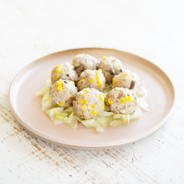 もろこし蒸し団子のレシピ・作り方