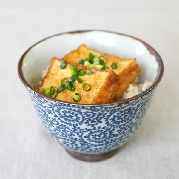 厚揚げかば焼き丼のレシピ・作り方