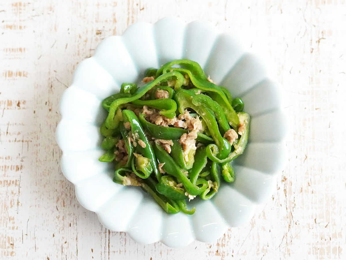 基本の無限ピーマン ツナ のレシピ 作り方 Fily フィリー